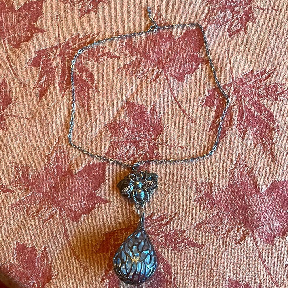 Bumblebee necklace